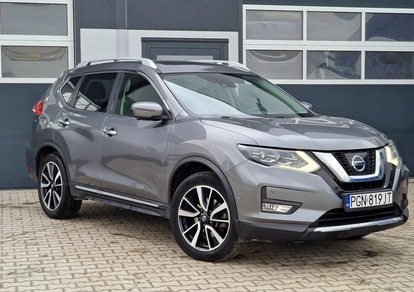 Nissan X-Trail cena 78900 przebieg: 126500, rok produkcji 2018 z Bytów małe 277